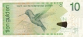 Netherlands Antilles 10 Gulden,  1. 1.1998